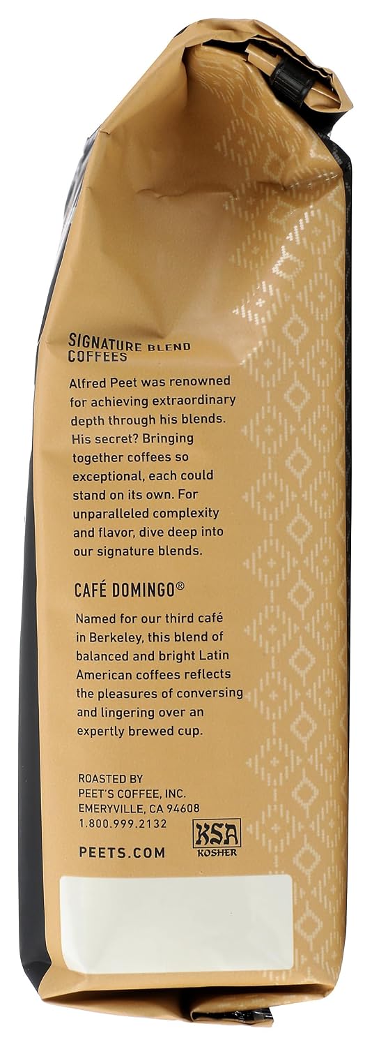 Peet's Coffee Ground Coffee Medium Roast, Big Bang, 18 Ounces