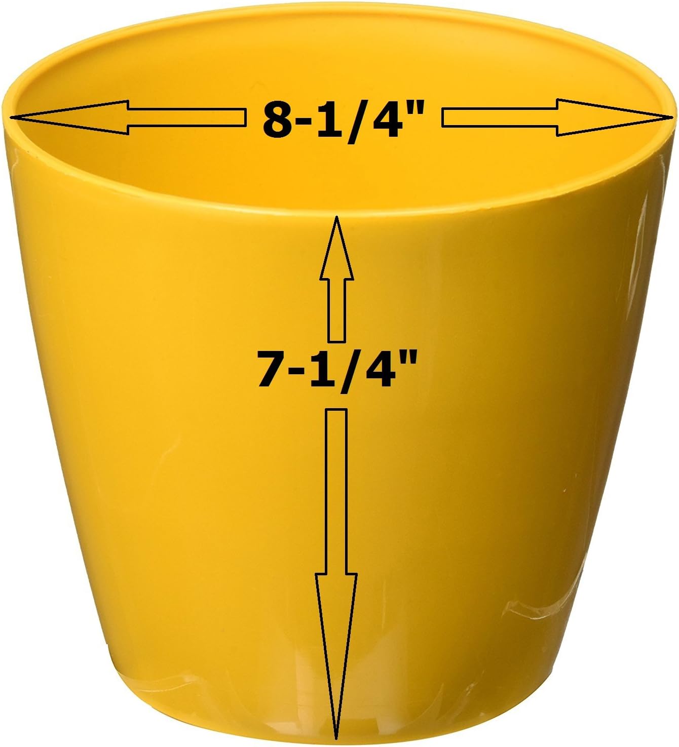 Home & Garden PIM01280 Charlevoix Durares Planter, 10" - Tango