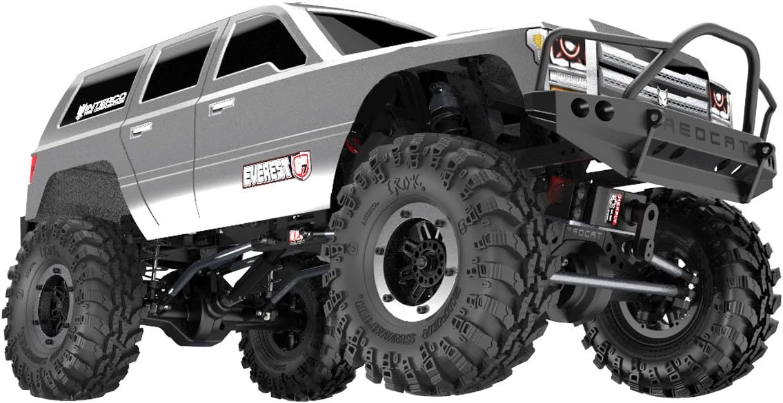 Redcat Racing Everest GEN7 Sport 1/10 Scale RC Rock Crawler 4x4 – 4WD RTR RC Truck with Steel Frame, Oil Shocks, Beadlock Wheels, Interco Tires