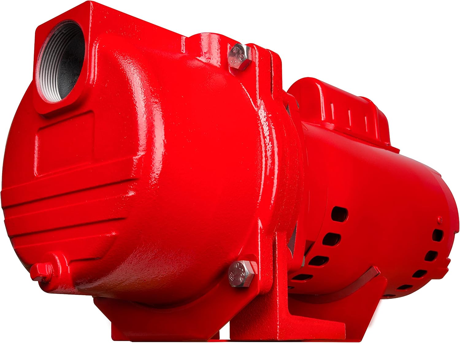 Red Lion RL-SPRK150 Sprinkler/Irrigation Pump, 115/230V, 71 GPM, 1.5 HP | Thermoplastic Impeller, For water sources down to 25' deep, Handles up to 14 sprinklers (1/2" fittings) per zone, 97101501