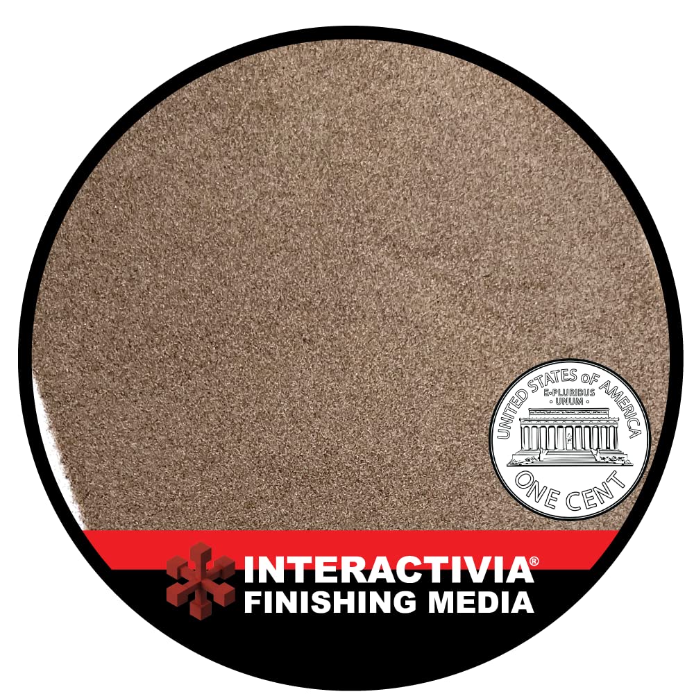 #80 Aluminum Oxide - 8 LBS - Medium Sand Blasting Abrasive Media for Blasting Cabinet and Blasting Guns.
