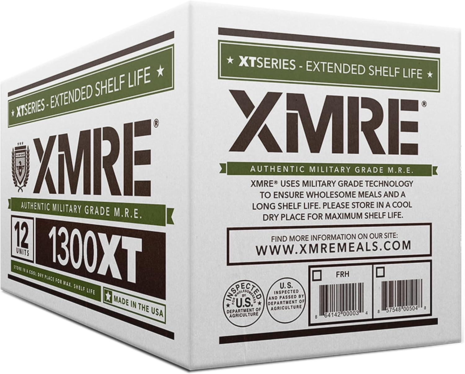 XMRE Meals 1300XT - 12 Case with Heaters (Meal Ready to Eat - Military Grade) | camping-freeze-dried-food