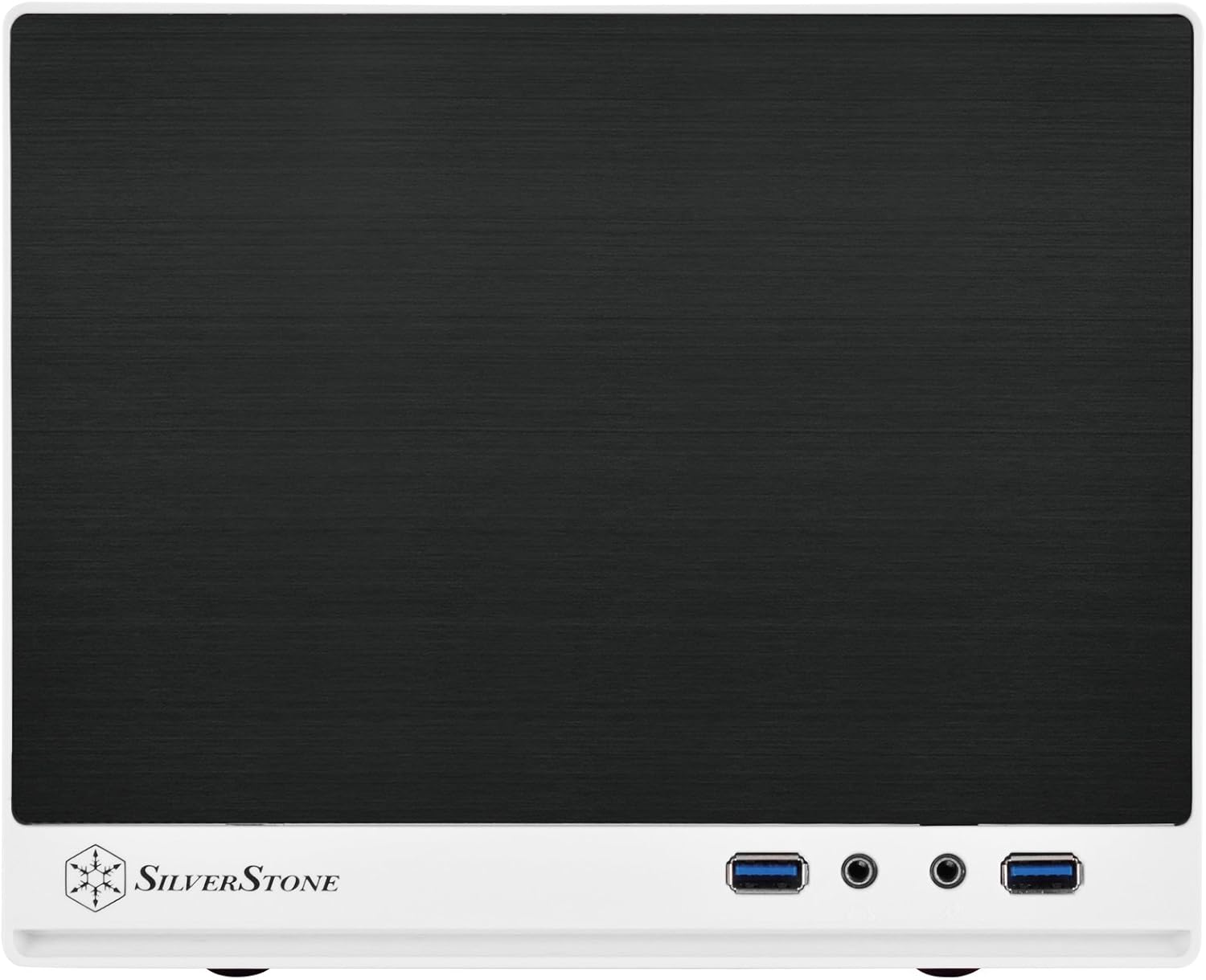 Silverstone Computer Case with Mesh Front Panel,Black (SG13B)