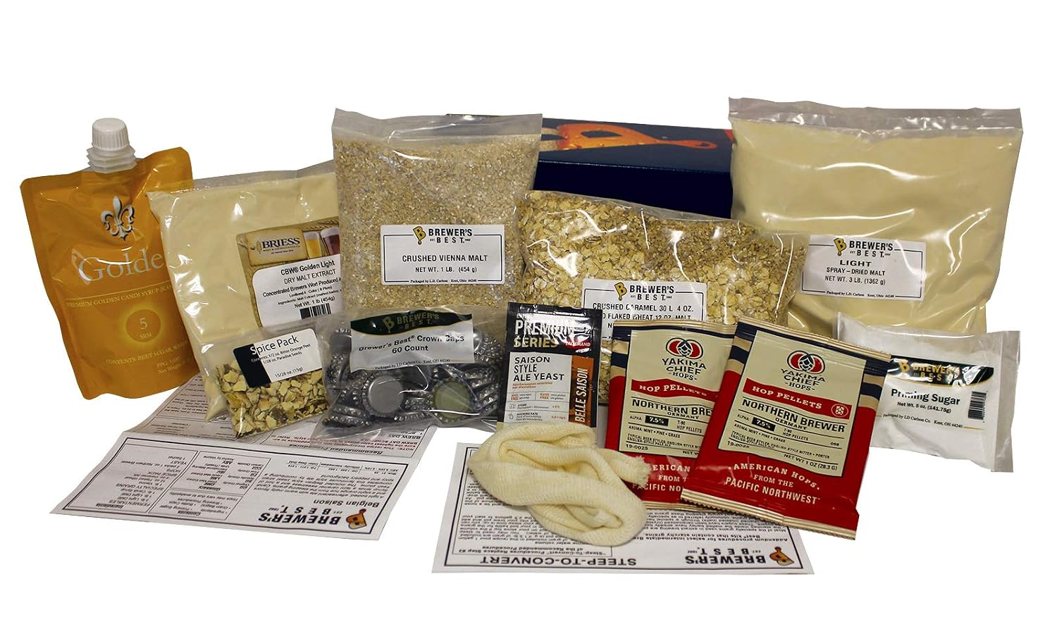 Belgian Saison Beer Ingredient Kit