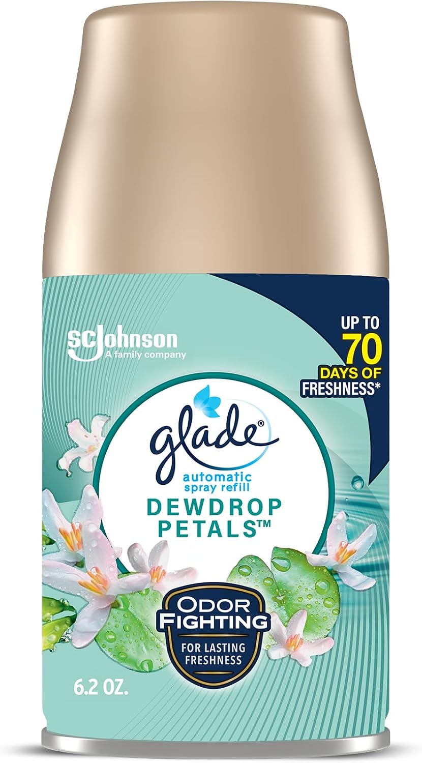 Glade Automatic Spray Refill, Air Freshener for Home and Bathroom, Cashmere Woods, 6.2 Oz