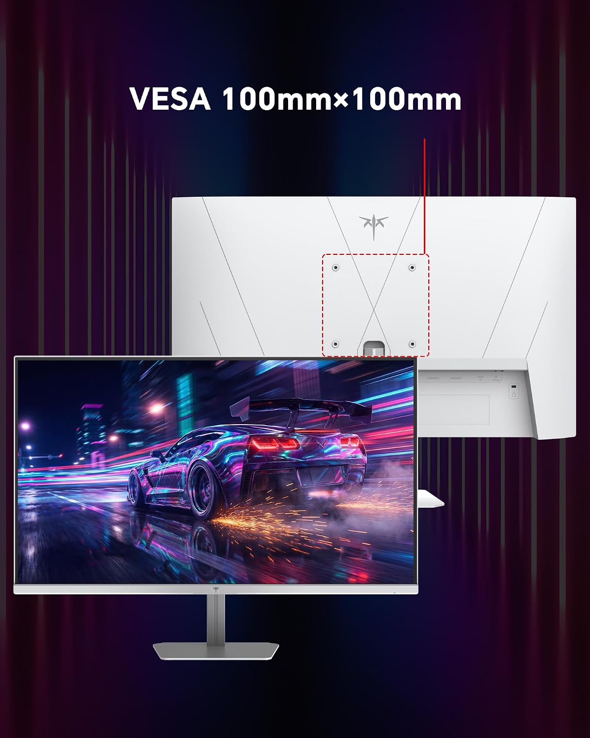 KTC 24.5 Inch Gaming Monitor, 180Hz OC 200Hz Monitor FHD, Fast IPS, H25T7 | 1080P Monitors 1ms, 128% sRGB HDR10, Adaptive Sync, HDMI DP, VESA Tilt Adjustable for Xbox PS5 Switch, HDMI Cable Inc.