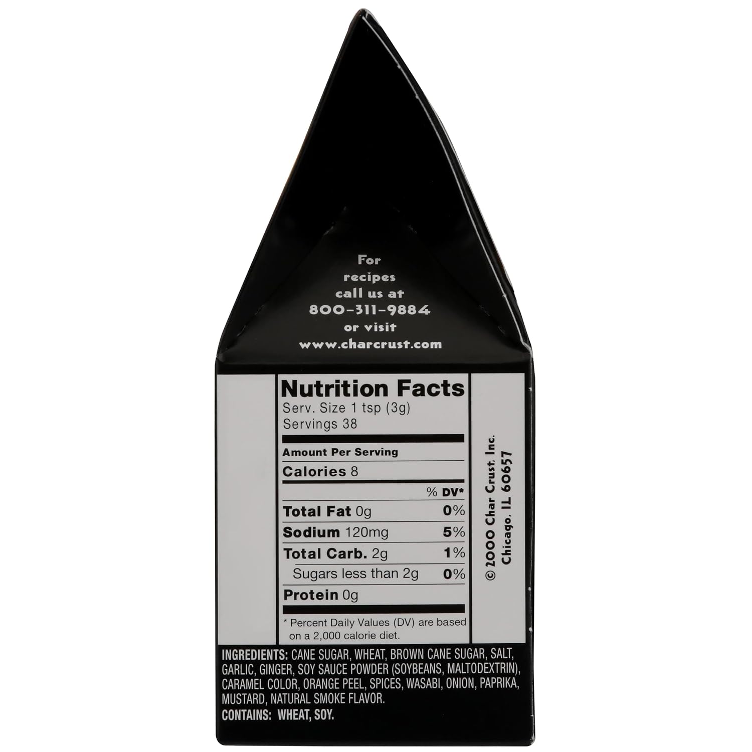 Char Crust Rub Seasoning Ginger Teriyaki, 4 oz