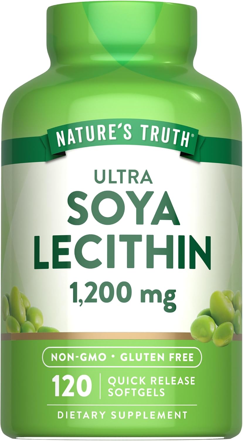 Nature's Truth Ultra Soy Lecithin | 1200 mg | 120 Softgels
