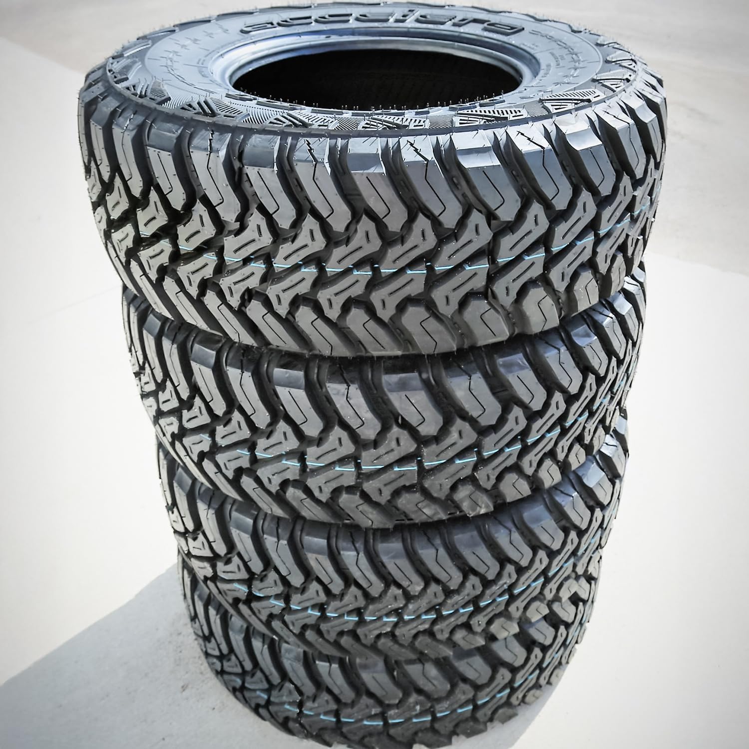 Accelera M/T-01 LT31X10.50R15 109Q Mud Terrain C (6 Ply) All Season Tire | Light Truck Mud Terrain All Season Traction 109Q Rated C (6 Ply) Radial Construction Black Sidewall Tire