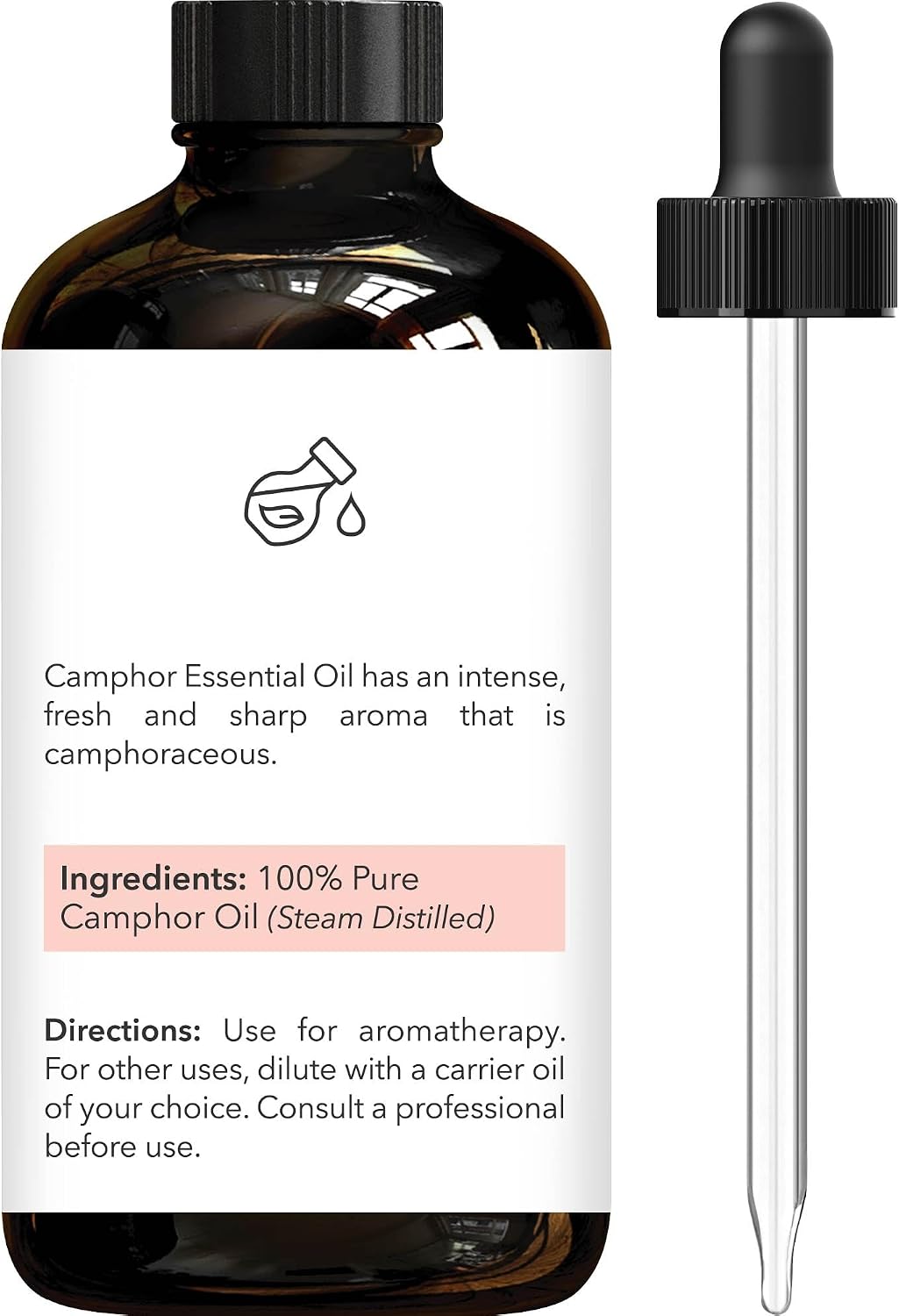 Brooklyn Botany Peppermint Essential Oil - Huge 4 Fl Oz - 100% Pure and Natural - Premium Grade with Dropper - for Aromatherapy and Diffuser