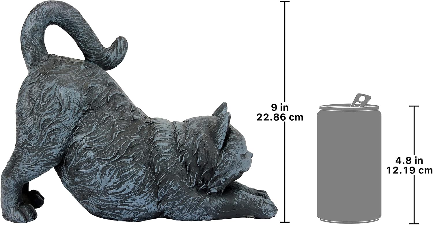 Design Toscano Playful Cat Stretching Statue
