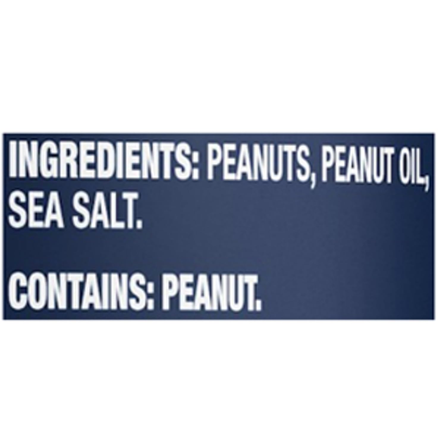 PLANTERS Salted Peanuts, Plant Based Protein Snacks, 2.19lbs (1 Ct)