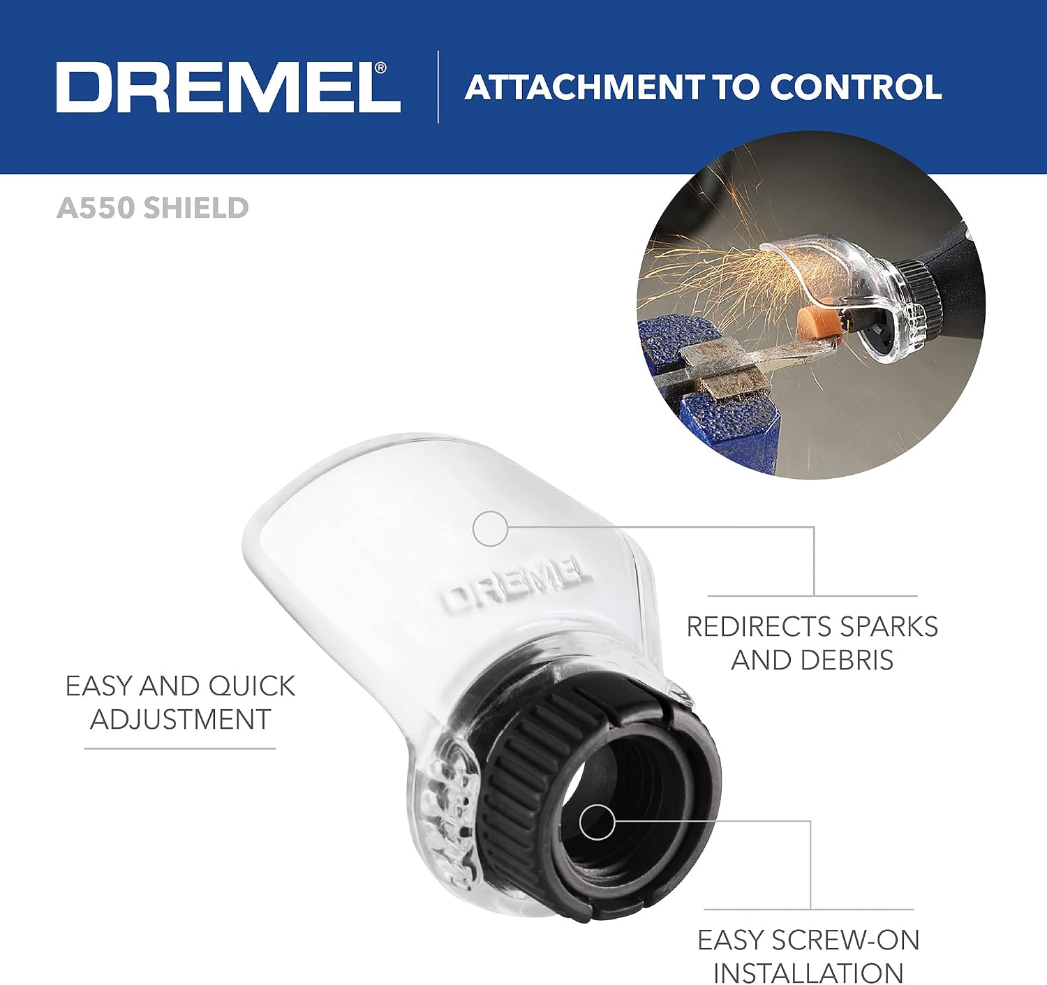 Dremel 4300-9/64 Rotary Tool Kit with Flex Shaft - 9 Attachments & 64 Accessories - Ideal for Engraving, Etching, Sanding, and Polishing