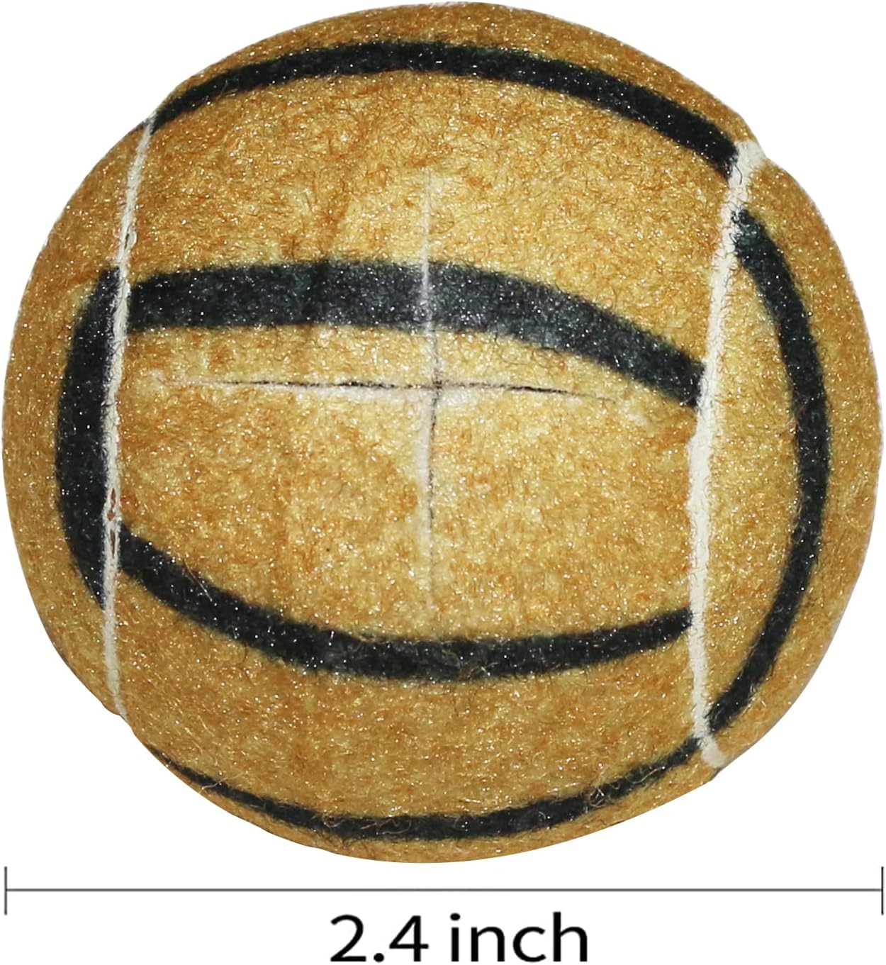 URBEST Walker Tennis Balls 4pcs Precut Heavy Duty Tennis Balls for Walkers