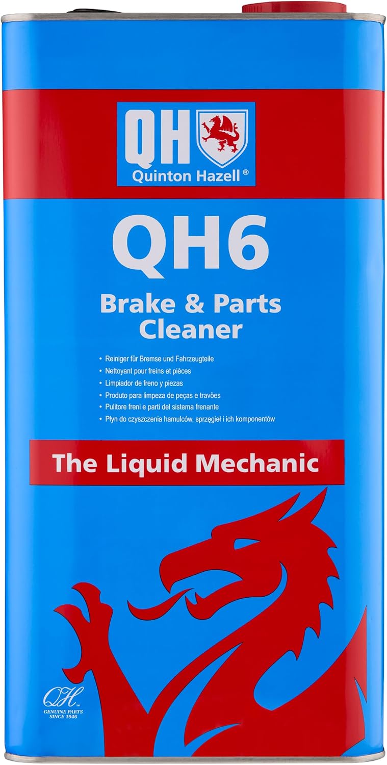 Quinton Hazell QH6 Brake Cleaner Spray Can 20.3 fl oz, Non-Chlorinated | Fast Drying Automotive Brake Parts Cleaner, High Strength Formula for Professional and DIY Use