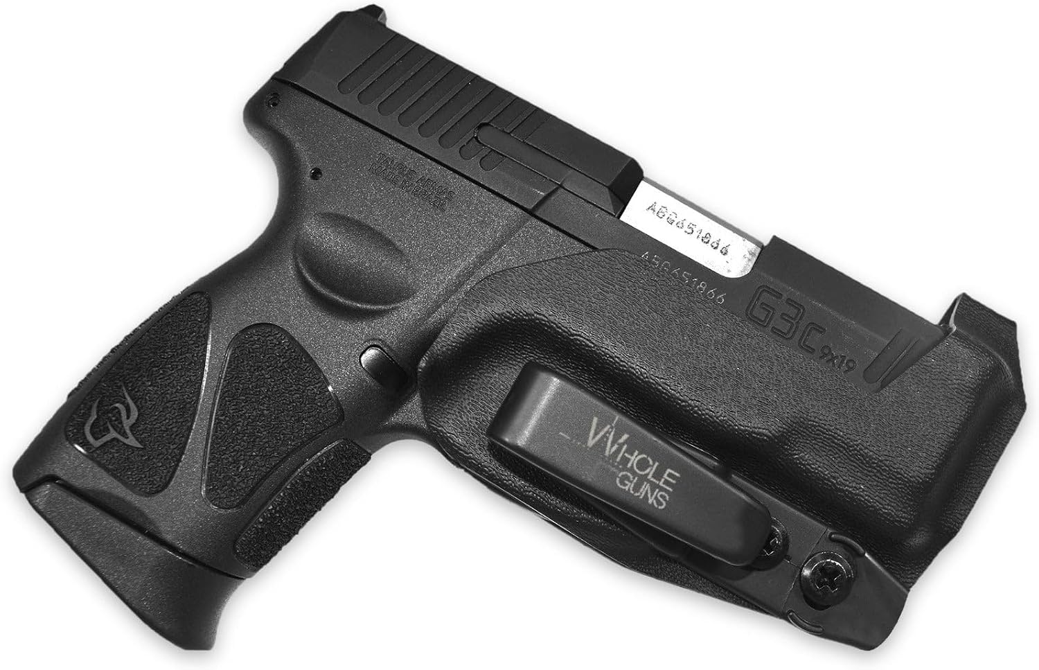 IWB Extra Low Profile Thong - Inside The Waistband Holster - fits Taurus G3C/G2C