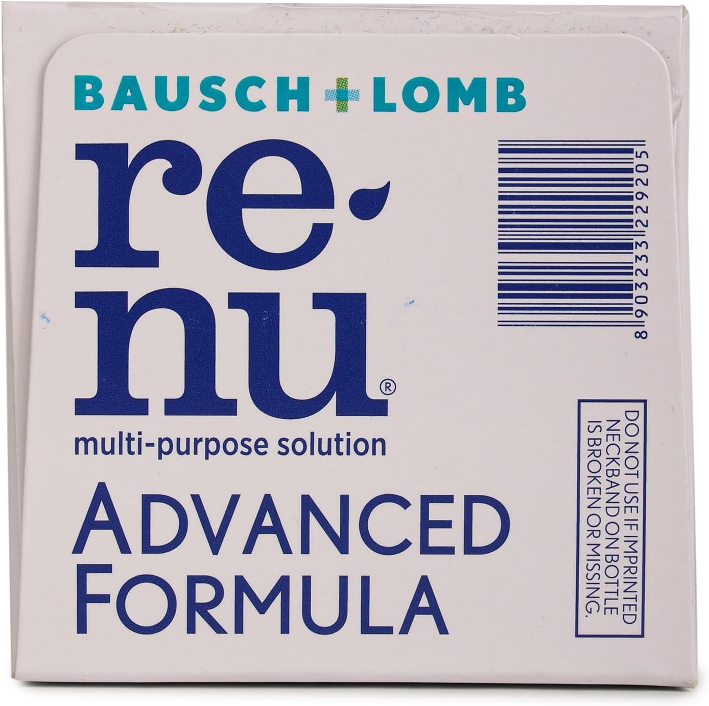 Renu Contact Lens Solution, Advanced Formula, Multi-Purpose Solution with Lens Case, Gently Cleans, Disinfects