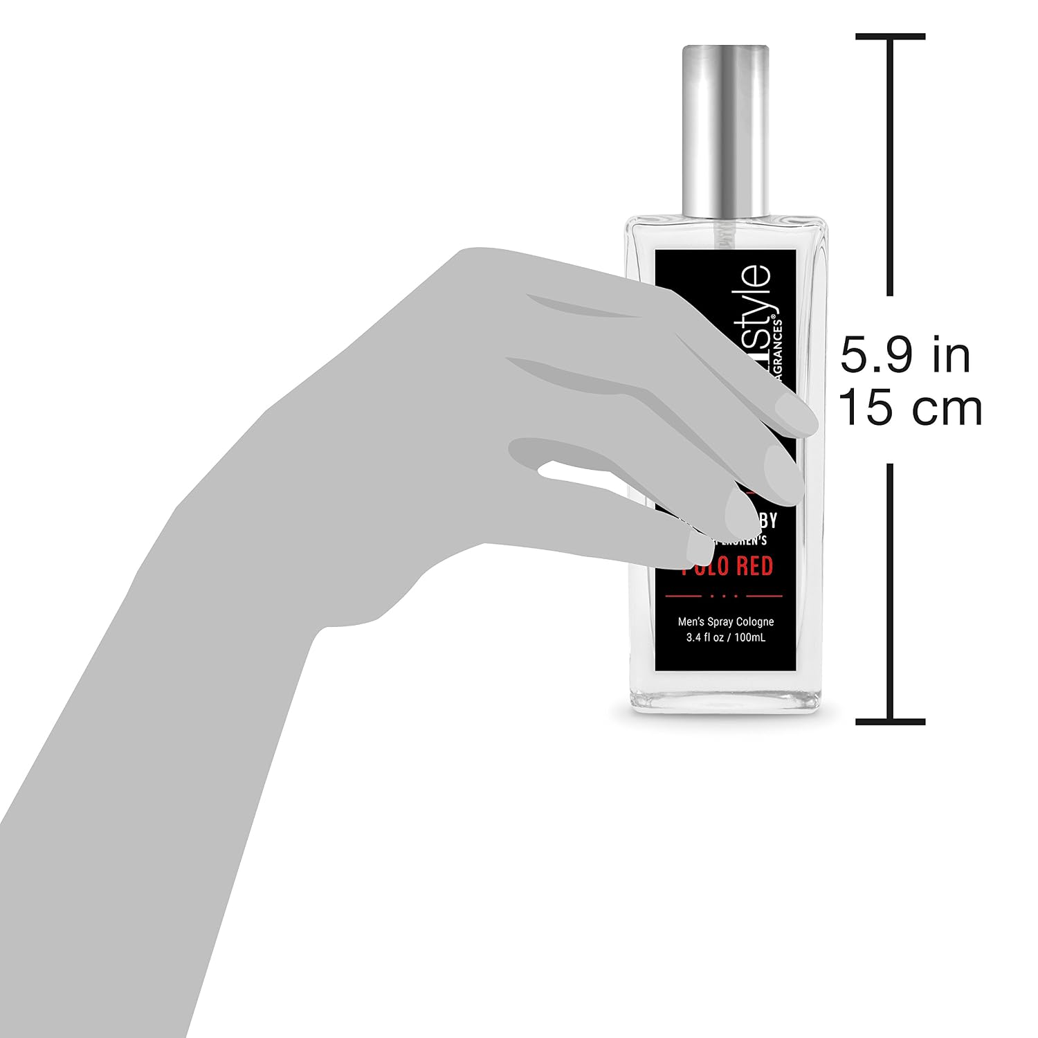 Instyle Fragrances | Inspired by Ralph Lauren's Romance | Women’s Eau de Toilette | Vegan, Paraben Free, Phthalate Free | Never Tested on Animals | 3.4 Fluid Ounces