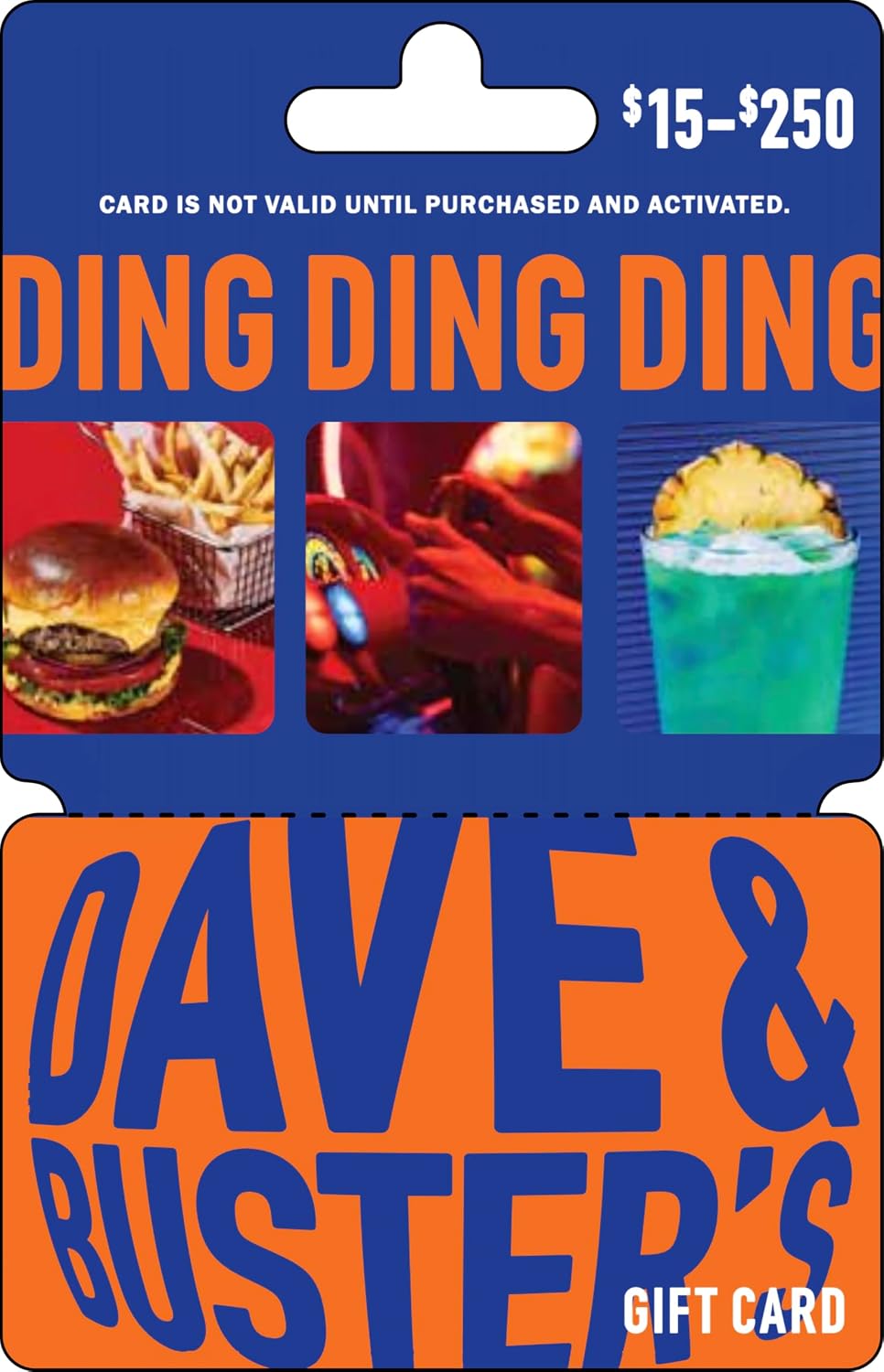 Dave & Buster's Physical Gift Card - $25