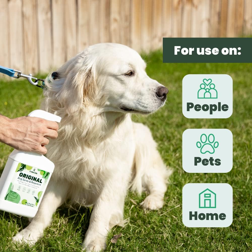 Cedarcide Original Bug Spray | Repel & Kill Fleas, Ticks, Mosquitoes, Mites, Ants & Chiggers | for use on People