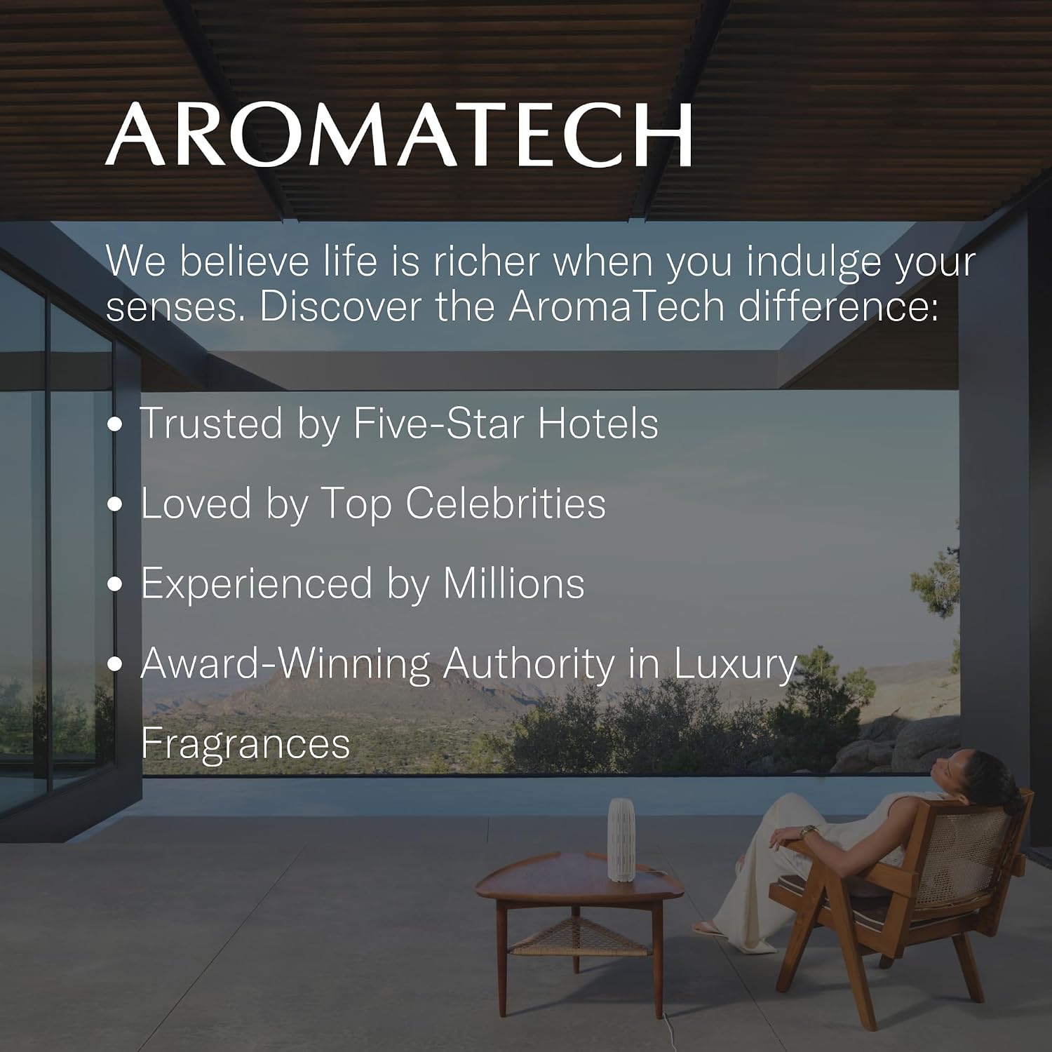 AromaTech Noir Premium Aroma Oil – Bold & Luxurious Home Fragrance with Notes of Cedarwood, Musk, Fig & Black Tea for Scent Diffusers, Cold-Air and UltraSonic Scent Machines (10 mL)