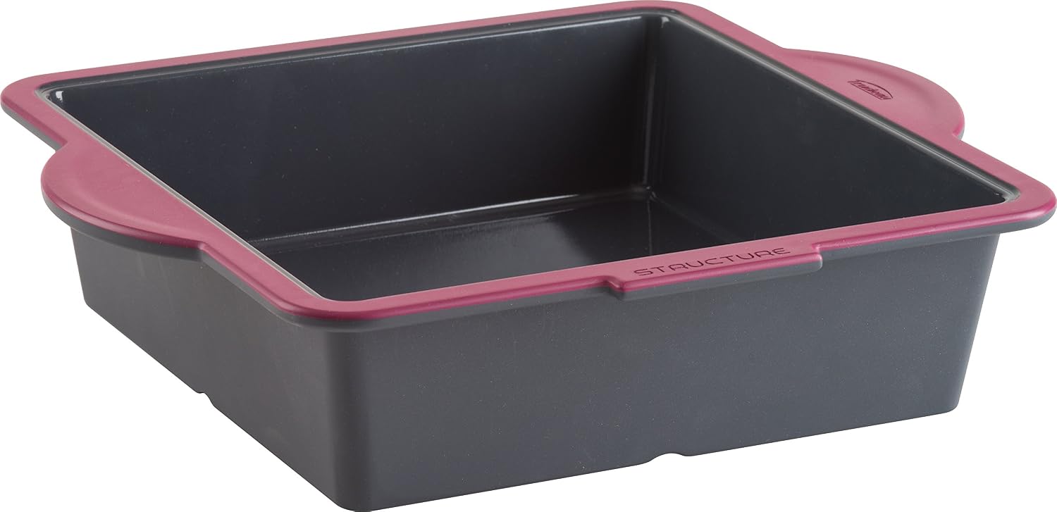 Trudeau Novelty-Cake-Pans, Grey/Pink