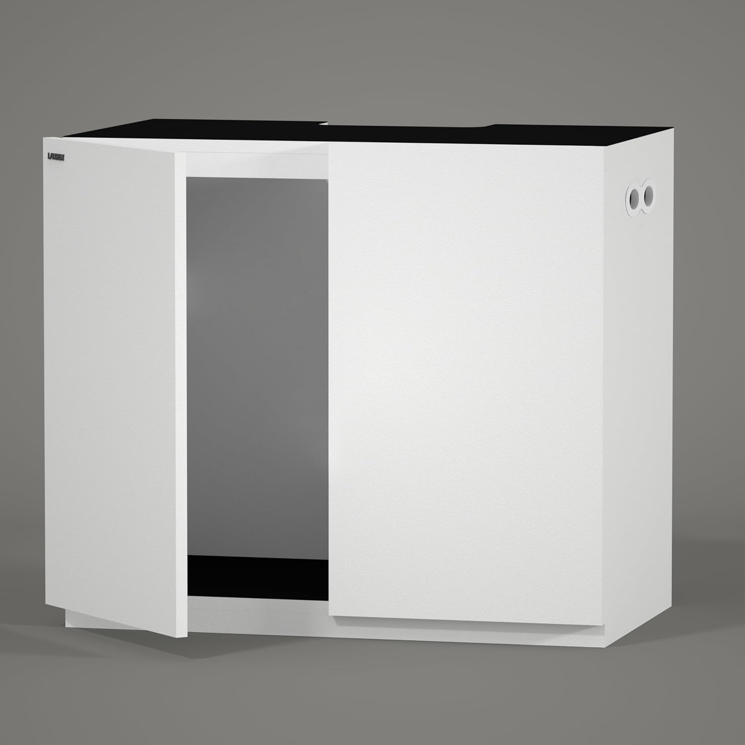 LANDEN Wooden Aquarium Stand & Cabinet, 20 Gallon Fish Tank, 17.7x17.7in