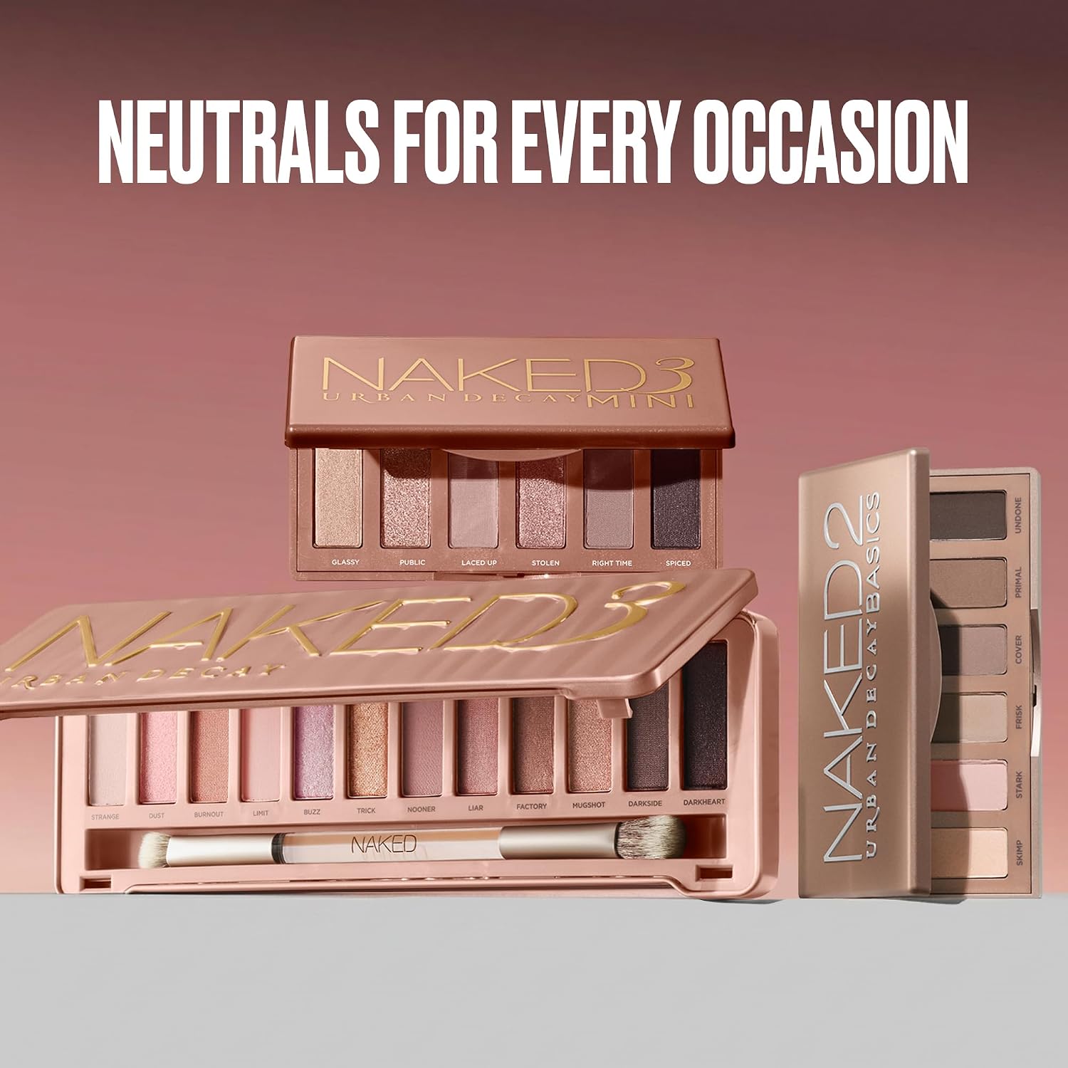 Urban Decay Naked2 Basics Matte Eyeshadow Palette - 6 Cool Neutral Shadows