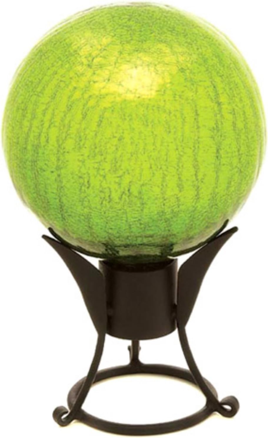 Achla Designs G10-FG-C Gazing, Fern Green 10 inch Glass Garden Globe Ball Sphere, 10