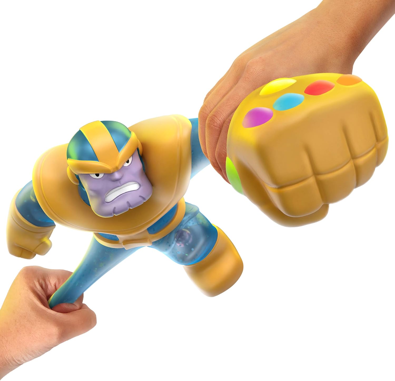 Heroes of Goo Jit Zu Licensed Marvel Supagoo Hero Pack - Thanos, Multicolor, 41130, Super-Sized Thanos