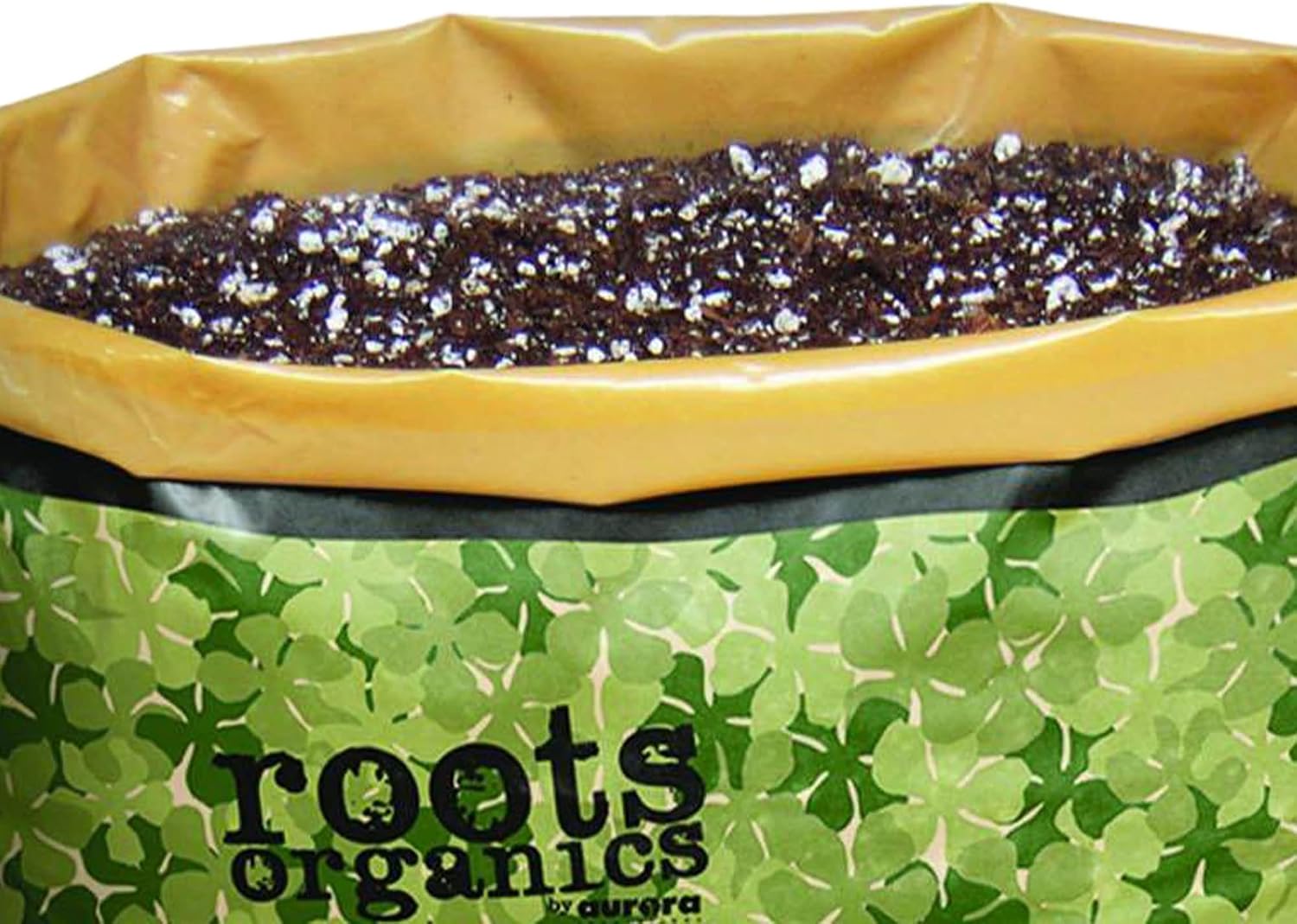 Roots Organics Rod Hydroponic Gardening Ready-to-Grow Coco Fiber-Based Potting Soil, 1.5 cu ft/10 gal for Plants
