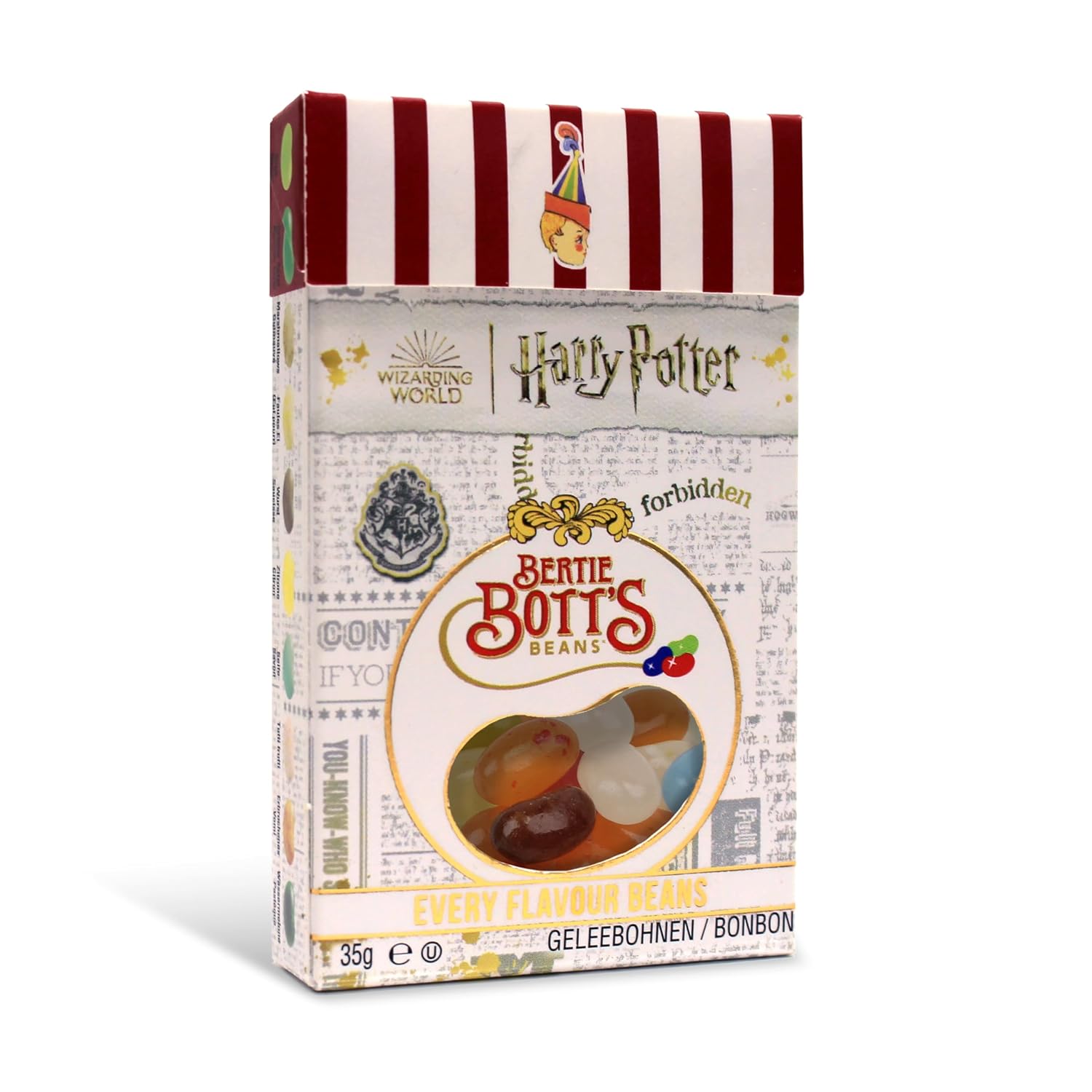 Jelly Belly Jelly Beans, 20 Flavors, .35-oz Trial Size Packs, 80 Count