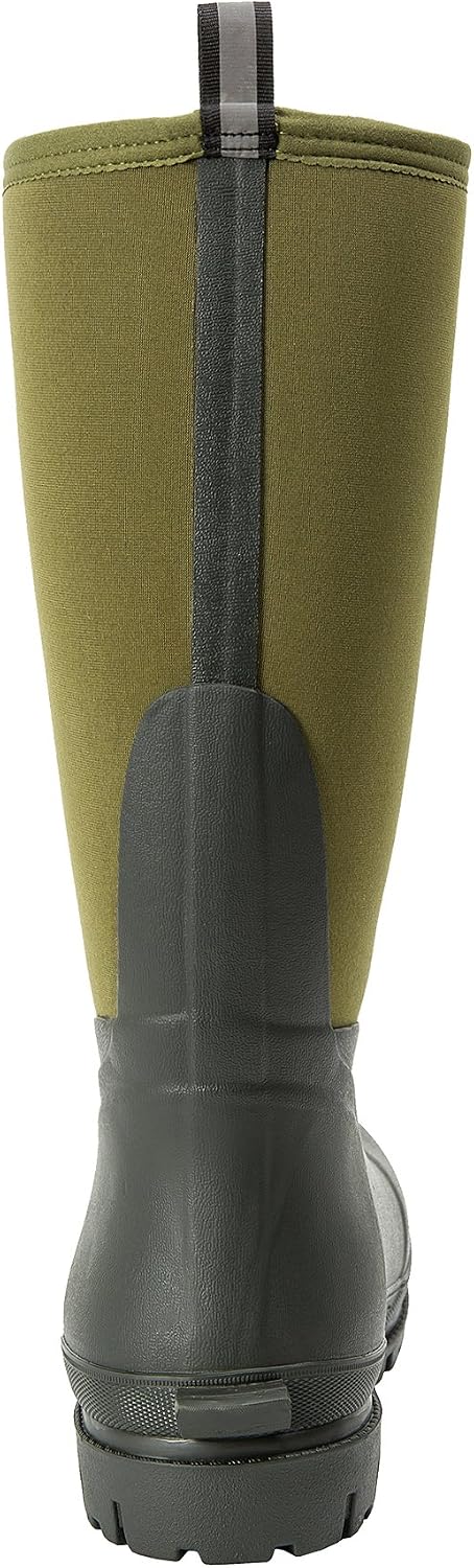 Duck and Fish Men 16 inches Fishing Hunting Neoprene Rubber Molded Outsole Knee Boot