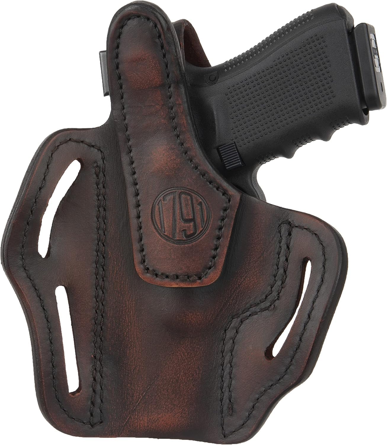 1791 Gunleather Thumb Break OWB Gun Holster Fits Glock 19, 17, 23, Sig P229