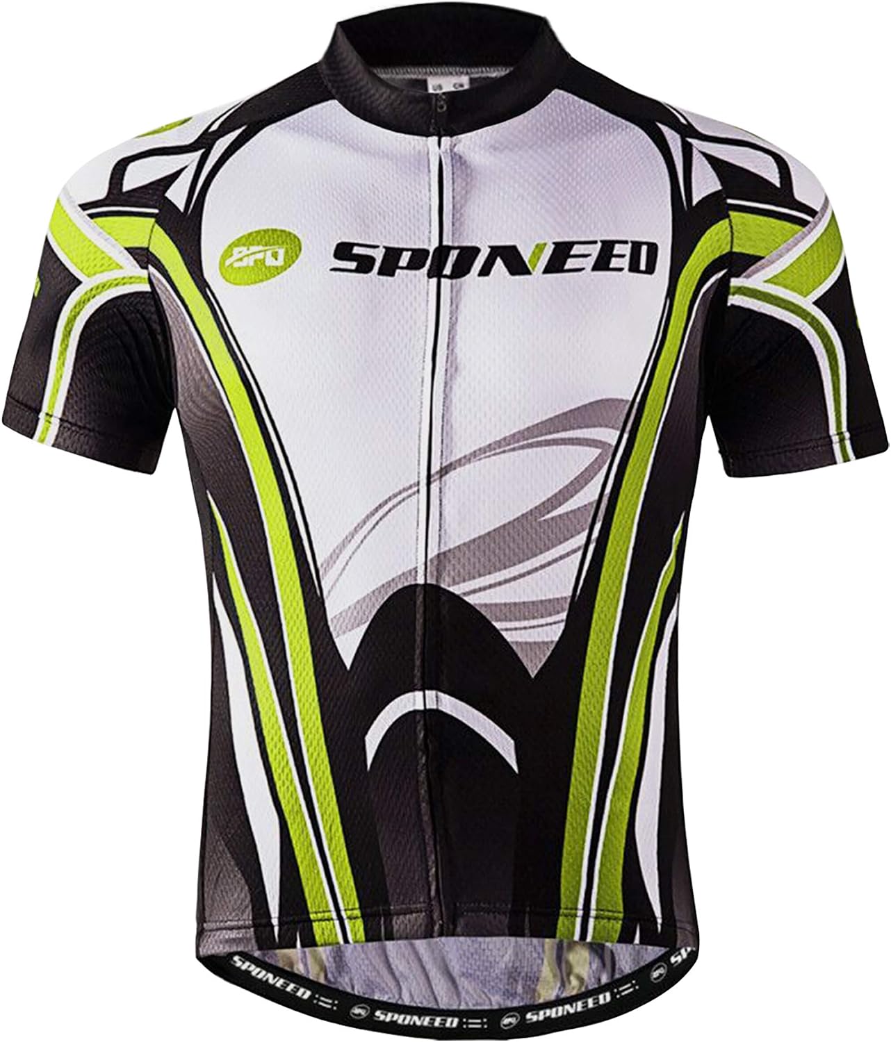 sponeed Men's Cycling Jersey and Bib Short Suit Bicycle Wear Padded Bike Tights