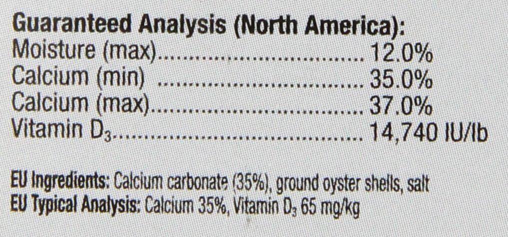 Exo Terra Calcium + D3 Powder, Ultra-fine, 3.2 oz. | Phosphorus Free Formula Boosts Bone Health & Calcium Absorption, Ideal for Insects, Fruits & Veggies