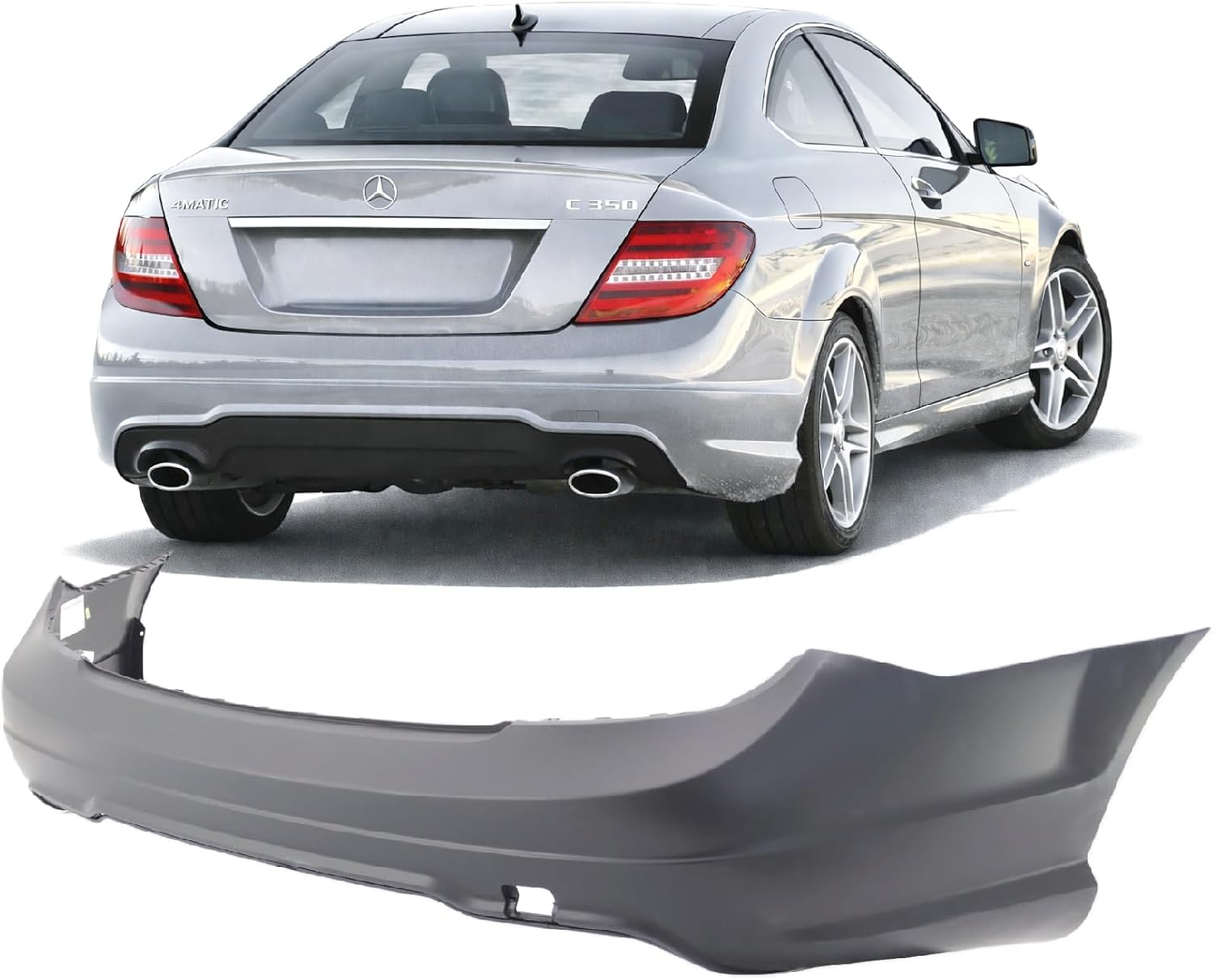 FitParts Compatible with Chevrolet Malibu 1997–2005 Front Bumper Cover
