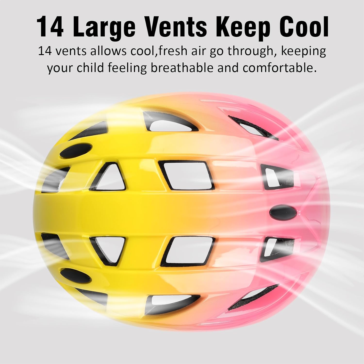 Kids Bike Helmet,2 Sizes for Youth Child Girls & Boys