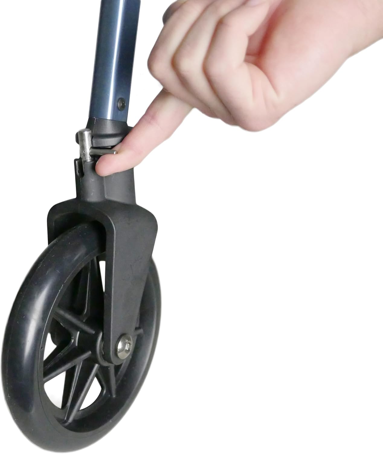 Stander Locking-Swivel Front Wheel Kit, 6-inch Replacement Wheels for Stander Wonder Walkers and Signature Life Elite Travel Walker, Set of 2