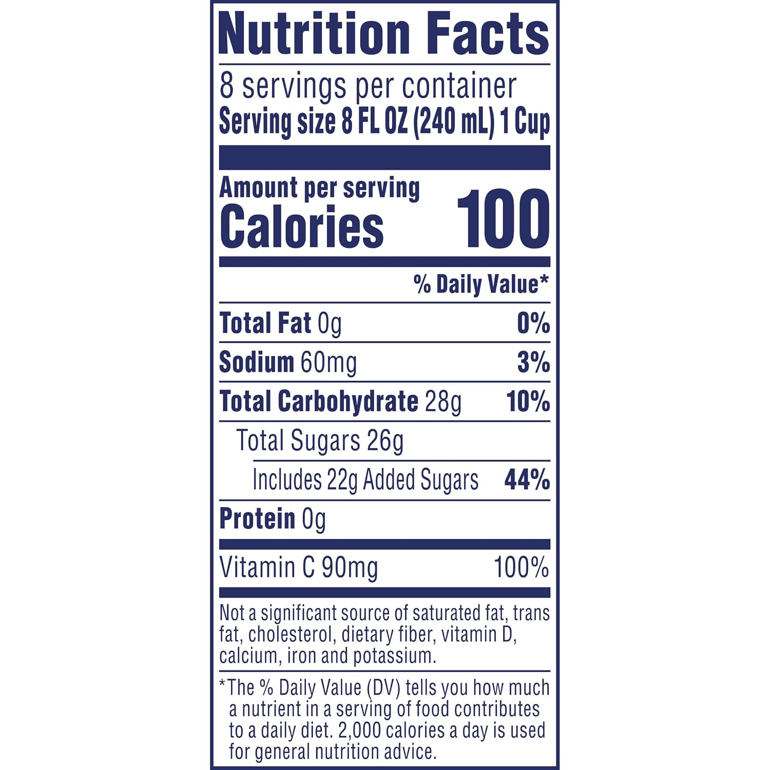 Ocean Spray® Cran-Apple™ Juice Drink, 64 Ounce Bottle, 8 Count | Ocean Spray® Cran-Apple™ Juice Drink, Made with Real Fruit Juice, 64 Fluid Ounce Bottle