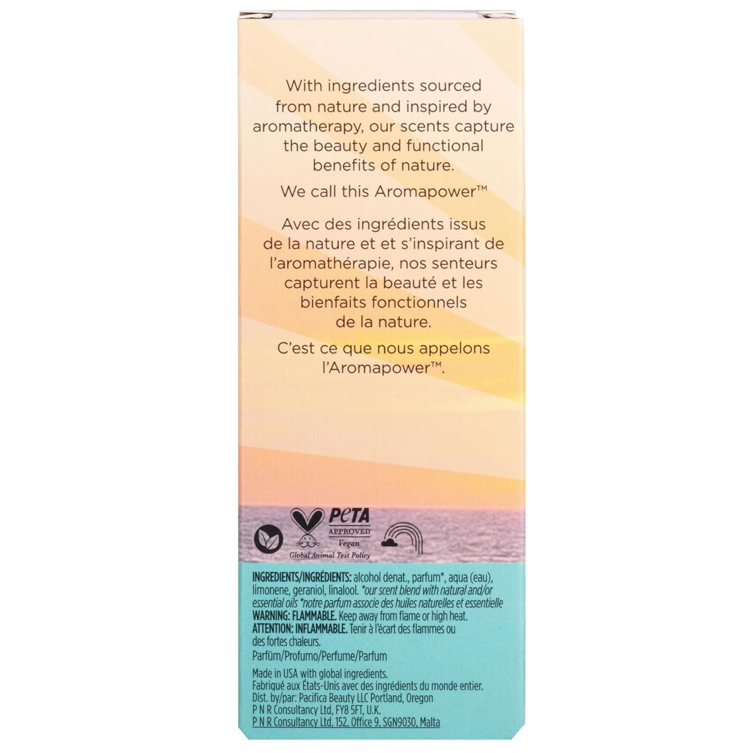 Pacifica Tuscan Blood Orange Perfume Spray for Women - Vegan, Cruelty-Free, Made in USA