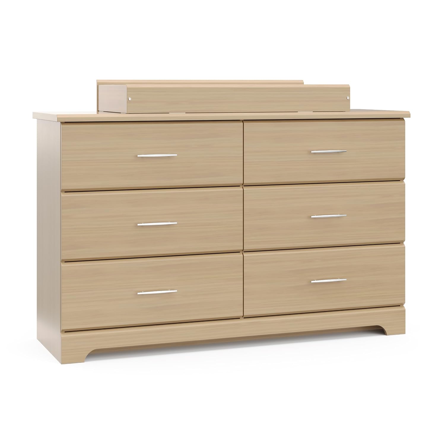 Storkcraft Brookside 2 Drawer Changing Table Dresser, Pebble Gray