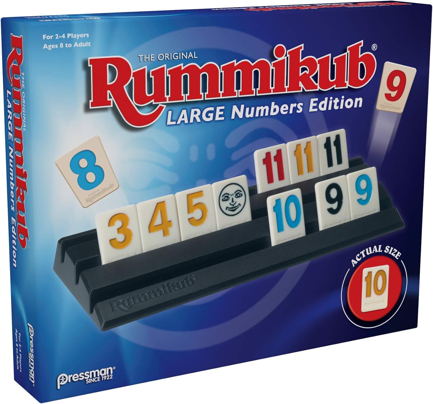 Pressman Rummikub Large Numbers Edition - The Original Rummy Tile Game