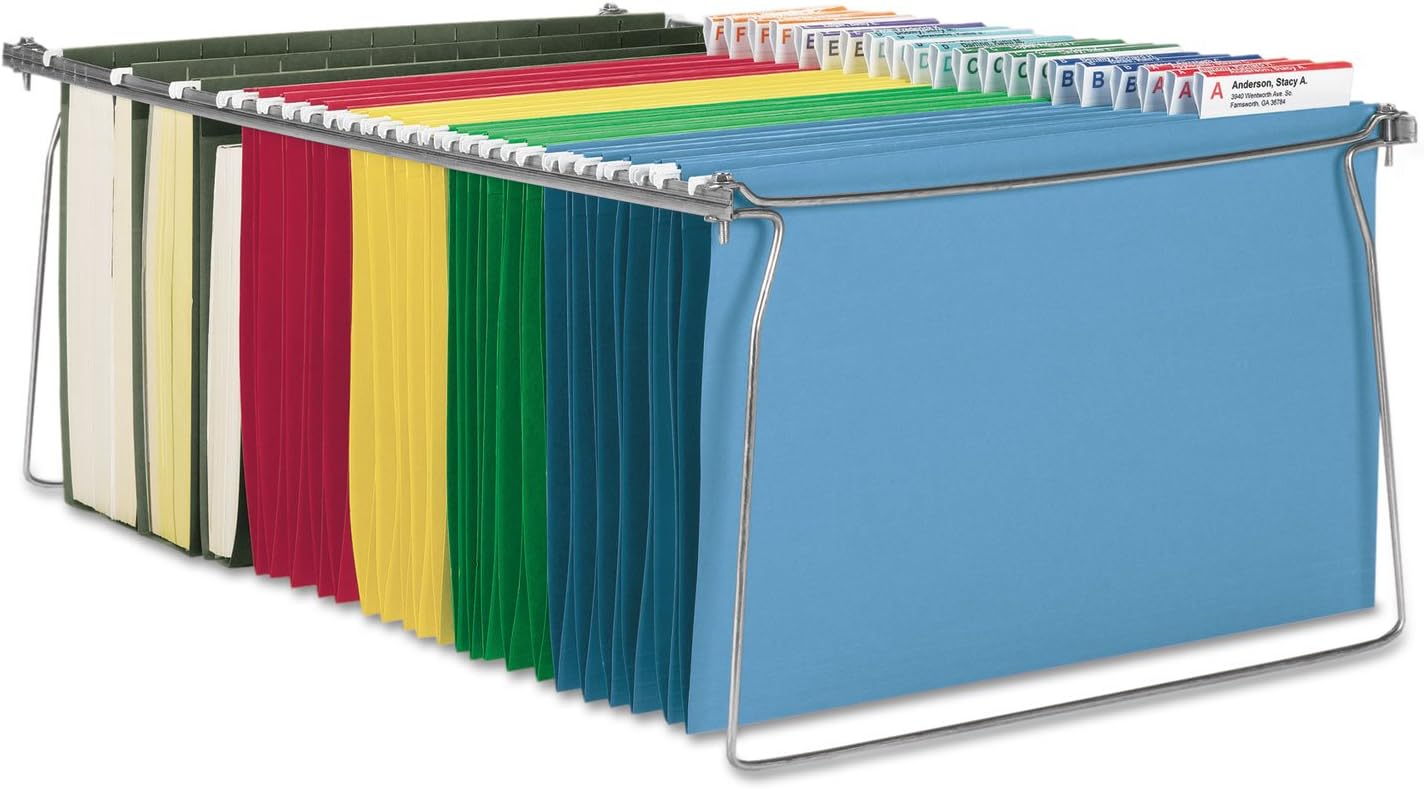 SMEAD 64873 Hanging Folder Frame Legal Size 23-27-Inch Long Steel 2/Pack