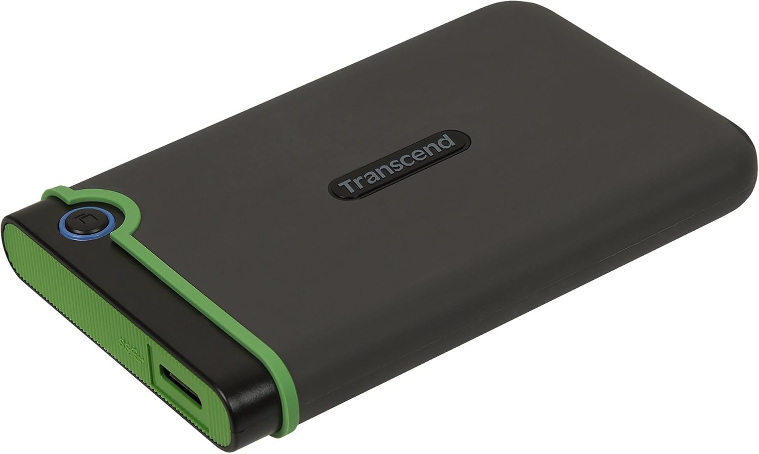 Transcend 4TB StoreJet 25M3 Rugged Portable HDD, One Touch Backup