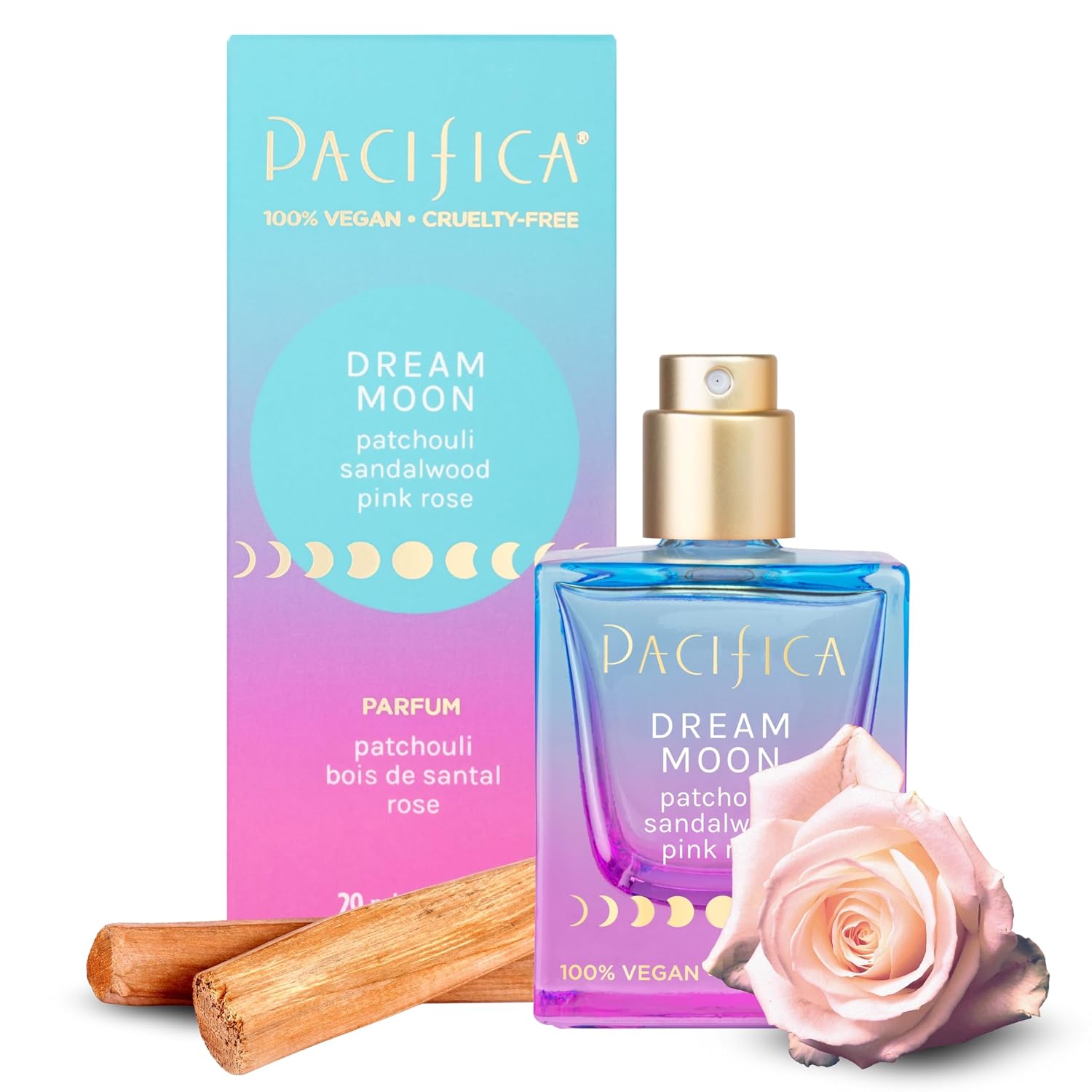 Pacifica Tuscan Blood Orange Perfume Spray for Women - Vegan, Cruelty-Free, Made in USA