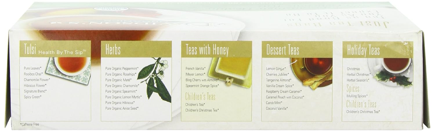 Davidson's Organics, Yerba Mate, 100-count Unwrapped Tea Bags