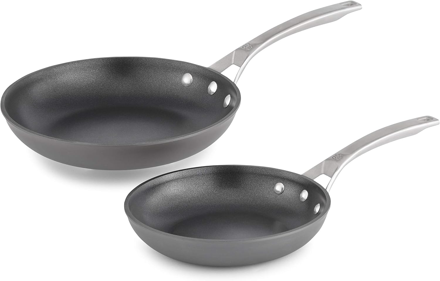 Calphalon Signature Hard-Anodized Nonstick Wok, 12", Flat-Bottom, Oven-Safe, PFOA-Free, Black