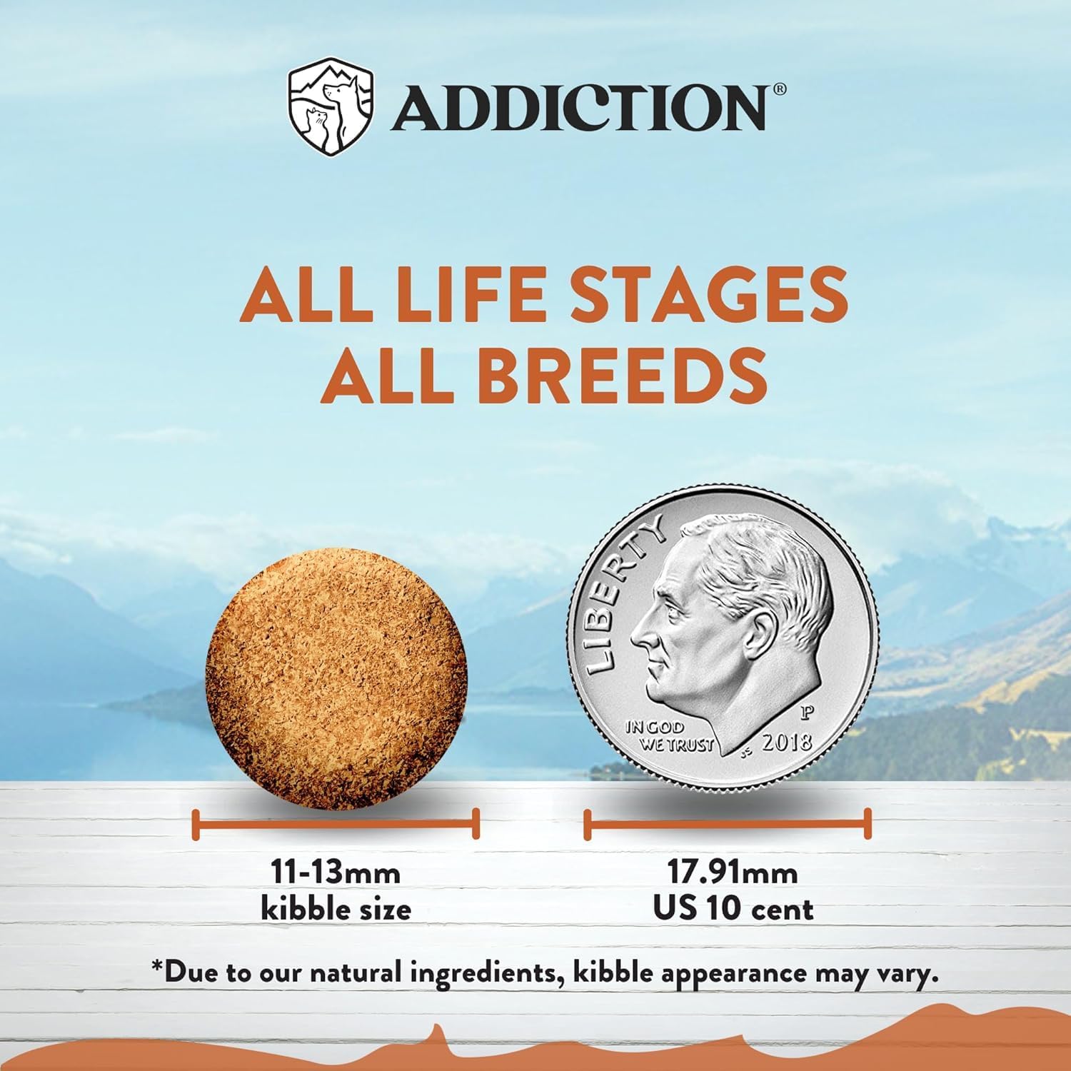 Addiction Wild Kangaroo & Apples Dry Dog Food - Limited Ingredient Diet for Dogs with Allergies & Sensitive Skin - 100% Kangaroo Meat, No Meal - Grain-Free - Made in New Zealand 4lb