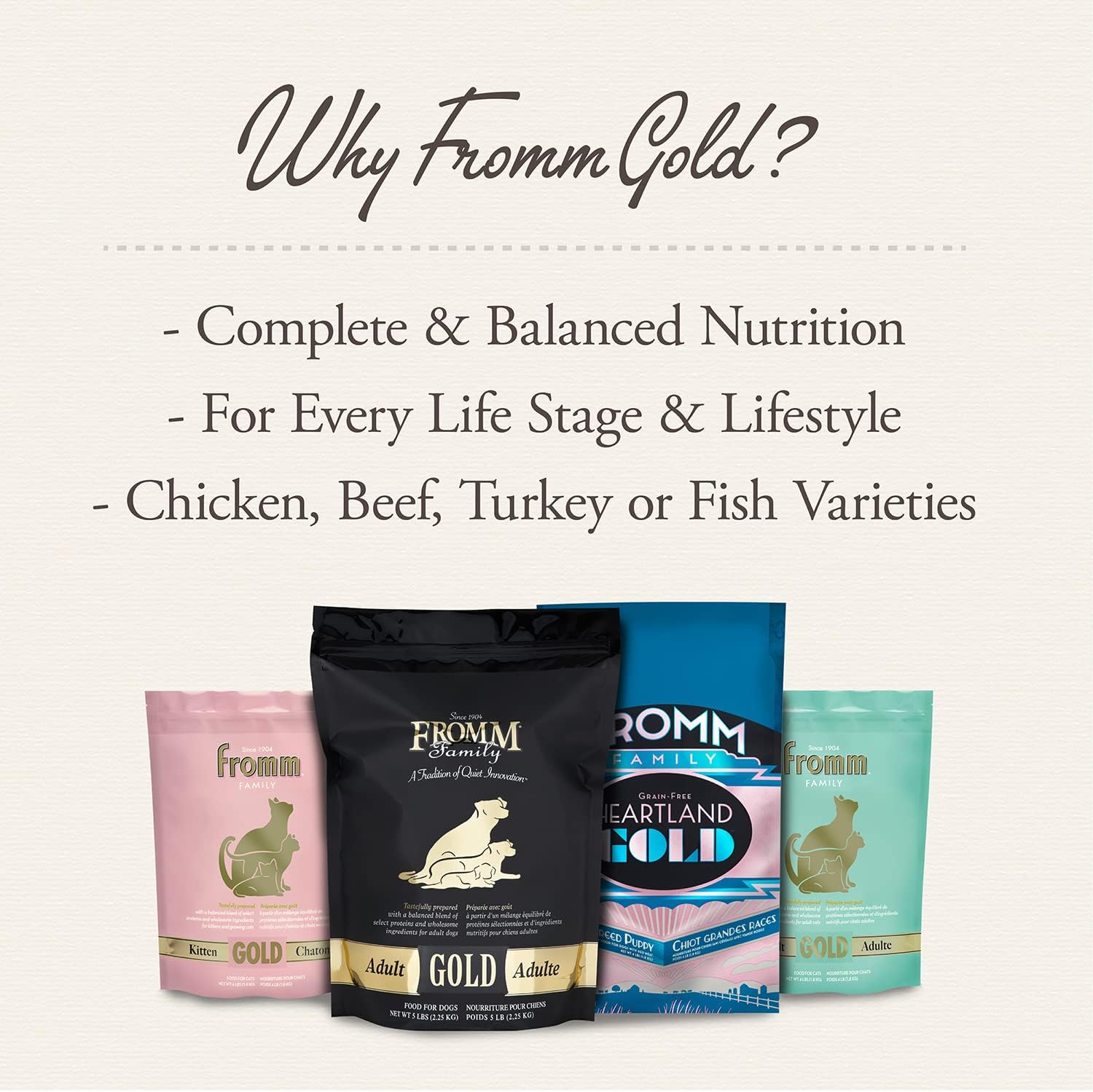 Fromm Puppy Gold Premium Dry Dog Food - Chicken Recipe - 15 lb